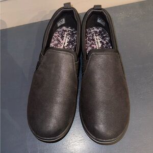 Clarks Cloudsteppers Black Breeze Bali Flat Loafer Women's Size 10 W Brand New